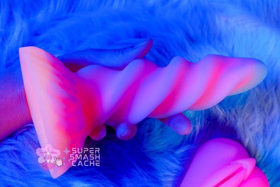 Creature Cocks Moon Rider girthy firm unicorn horn dildo by XR Brands