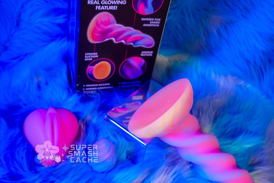 Creature Cocks unicorn horn dildo with strong suction cup base