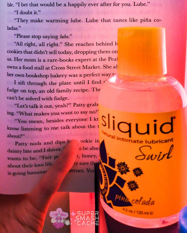 Sliquid Swirl Pina Colada flavored lube