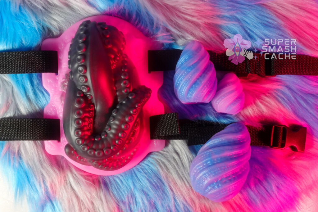 Uncover Creations tentacle textured clitoral grinder and alien eggs