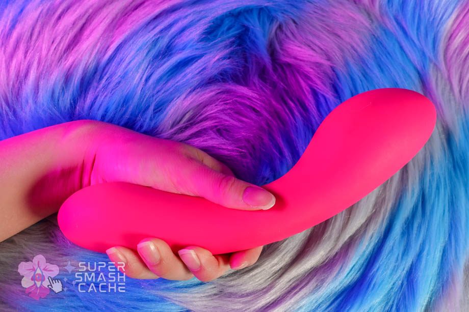9 Breathtaking A-Spot Vibrators for Deep Penetration, Ranked! 7 BMS Factory Swan Wand girthy G-spot vibrator in hand