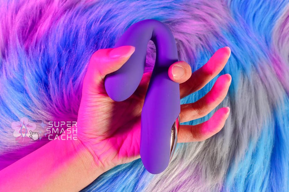 9 Breathtaking A-Spot Vibrators for Deep Penetration, Ranked! 21 showing how the Spectrum Essentials G-Spot Vibrator bends