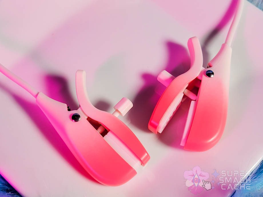 Lovense Gemini adjustable pressure nipple clamp screws
