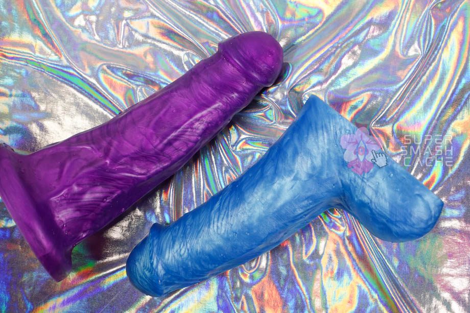 Uberrime Uberron in NOLA purple and Uberous in Slushy Blue