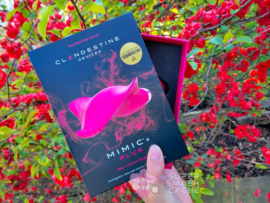 Clandestine Devices Mimic+ Plus vibrator packaging