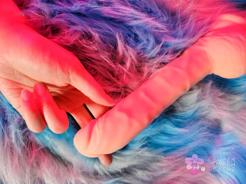 Glans, foreskin, and shaft textures on the EdenFantasys Sensualist vibrating dildo