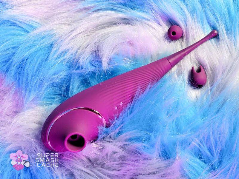Funnze Clit Torture & Bondage Kit Review 4 Air pulse massager and pinpoint clitoral stimulator combination