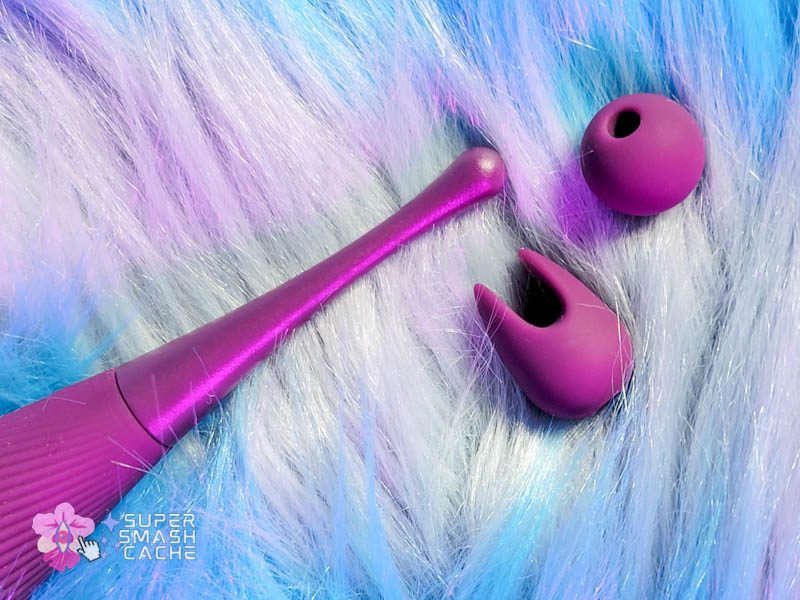 Funnze Clit Torture & Bondage Kit Review 6 Silicone pinpoint clitoral vibrator attachments