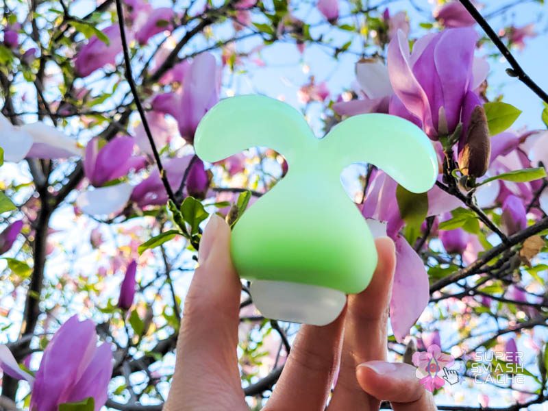 Pink Punch Dream Bunny Review: Air Pulse Finger Vibe 3 Pink Punch Dream Bunny compact air pulse massager