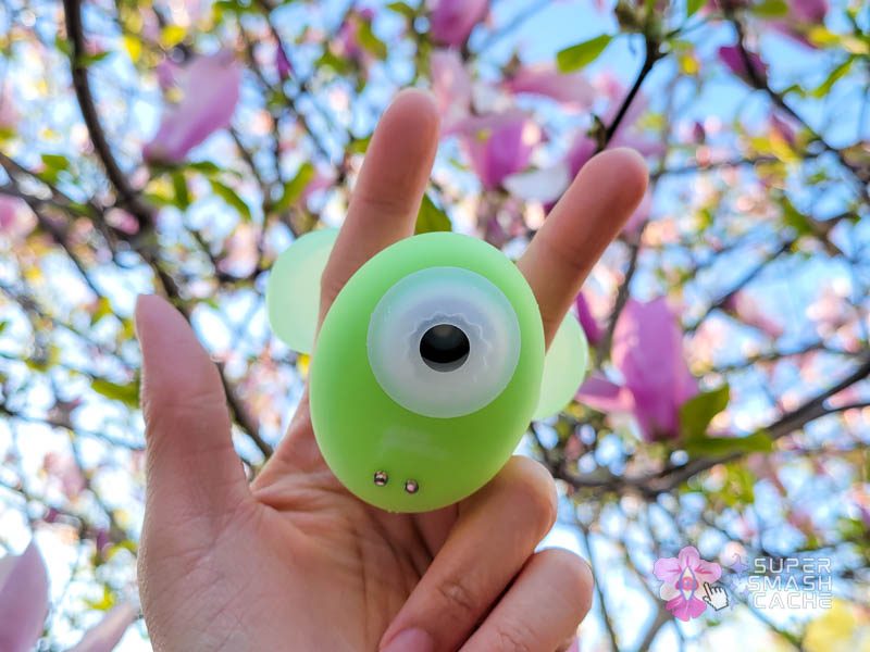 Pink Punch Dream Bunny Review: Air Pulse Finger Vibe 2 Pink Punch Dream Bunny air pulse massager with wearable finger notches