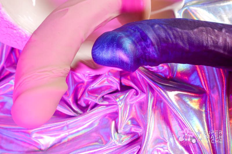 Uberrime Maxime vs. Vixskin Johnny Review: Girthy Realism 14 Vixen Creations VixSkin Johnny vs. Uberrime Maxime dual-density dildo