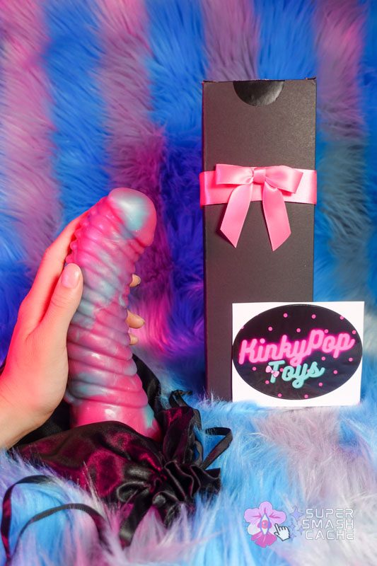 KinkyPop Toys Thexomite Dildo Review: thick, INTENSE textures! 4 KinkyPop Toys Thexomite Packaging