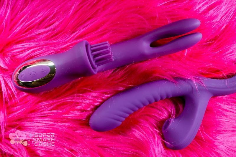 Elatia & Beta Curling "Finger" Rabbit Vibrator Review 7 Tracy's Dog Elatia and Beta "come hither" bending rabbit vibrators