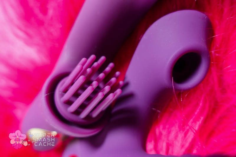 Elatia & Beta Curling "Finger" Rabbit Vibrator Review 5 Tracy's Dog Elatia and Beta rabbit vibrator clitoral stimulators