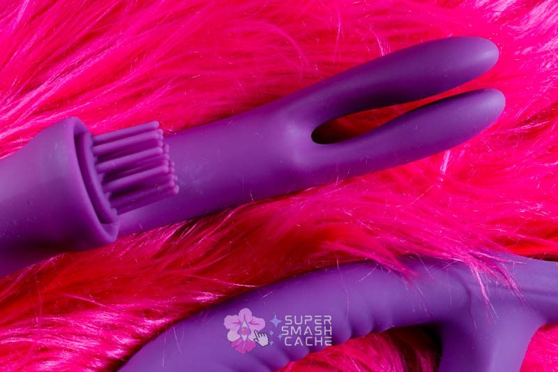 Elatia & Beta Curling "Finger" Rabbit Vibrator Review 2 Tracy's Dog Elatia alternating curling "fingers" rabbit vibrator top view