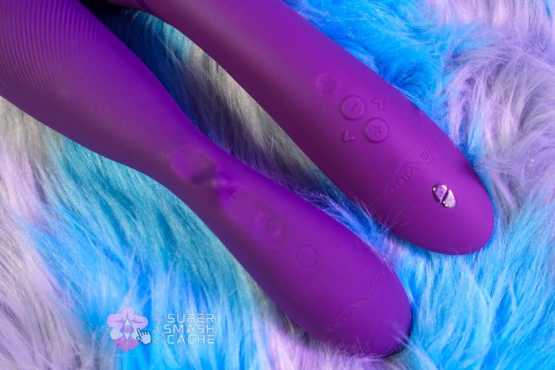 We-Vibe Wand Original vs. Wand 2 control panels