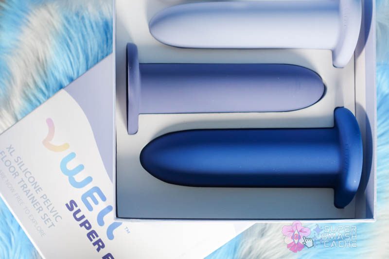 VWELL SuperFit XL kit packaging: three dilators and sturdy cardboard box