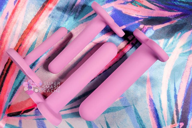 Beginner-Friendly Dildos: THE SOUL-SNATCHING STARTER PACK For All Your Hot Spots 29 Blush Wellness flexible silicone dilator kit with heart-shaped bases