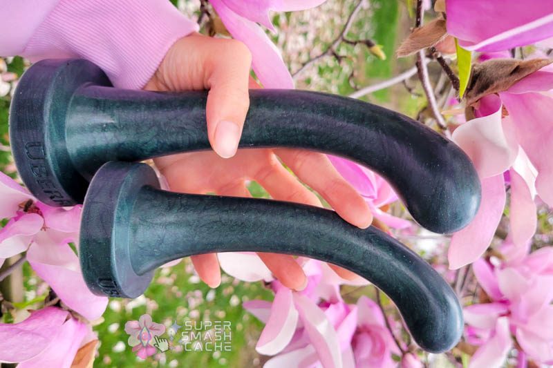 Beginner-Friendly Dildos: THE SOUL-SNATCHING STARTER PACK For All Your Hot Spots 6 Uberrime Pegging Dildo small and large size comparison