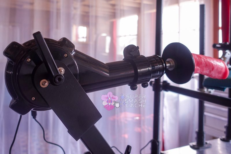  A closer look at Pipedream's Fetish Fantasy top positioning hinge and screw