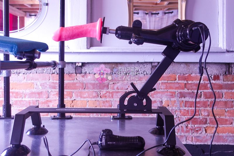 Pipedream Fetish Fantasy Body Dock Pro sex machine with two-hinge frame