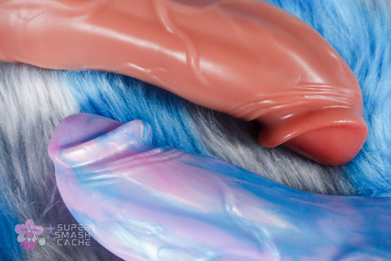 3 Colossal Cocks Compared: Mythical vs. Dr. Brody vs. VixSkin Bronco X Review 15 Blush Dr. Brody vs. Evolved Novelties Mythical realistic silicone dildo heads