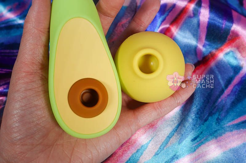 Nancy Avo & Lem Clit Toy Review: high performers or hype? 10 Hello Nancy Avo and Lem clitoral air pulse toys nozzle top view