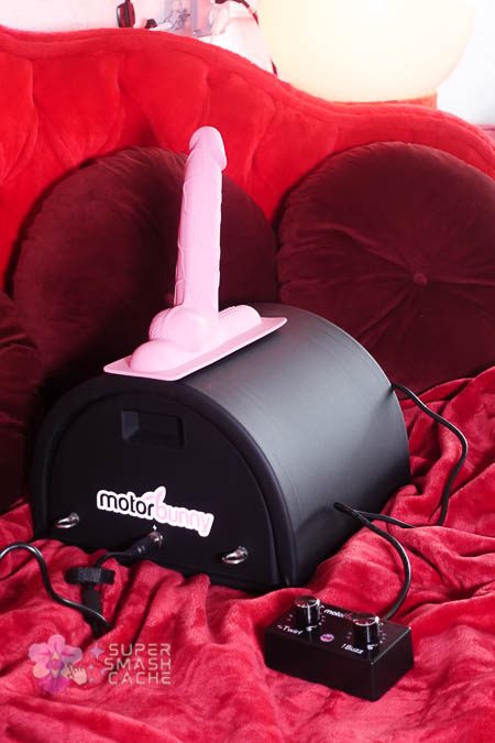Riding the $1,000 Motorbunny Original, Sybian, and Tremor saddle vibrators broke my brain 6 Motorbunny Original with realistic dildo attachment