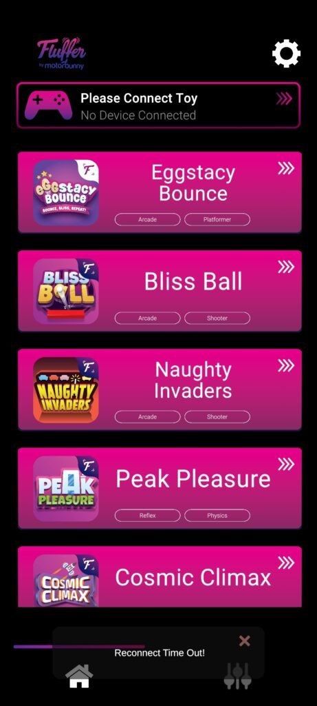 Riding the $1,000 Motorbunny Original, Sybian, and Tremor saddle vibrators broke my brain 11 Motorbunny app games interface for remote control and vibration patterns