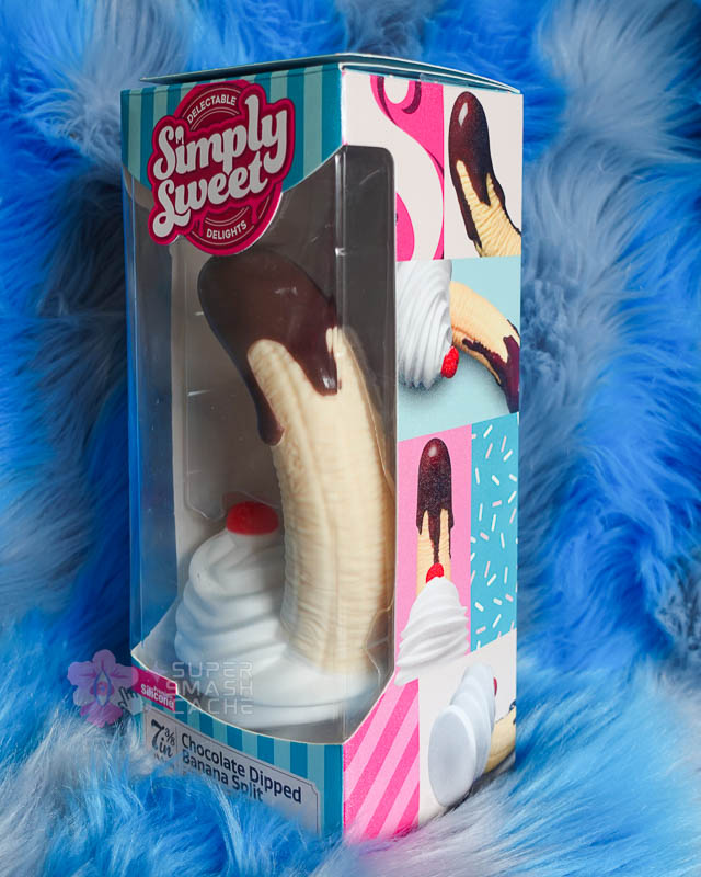 XR Brands Simply Sweet Banana Split in packaging