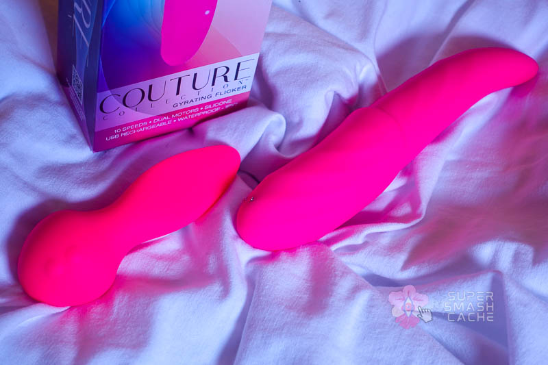 Review: the Gyrating Flicker tongue vibrator SERIOUSLY spins 9 Cal Exotics Gyrating Flicker licking and spinning tongue vibrator vs. Marvelous Flicker