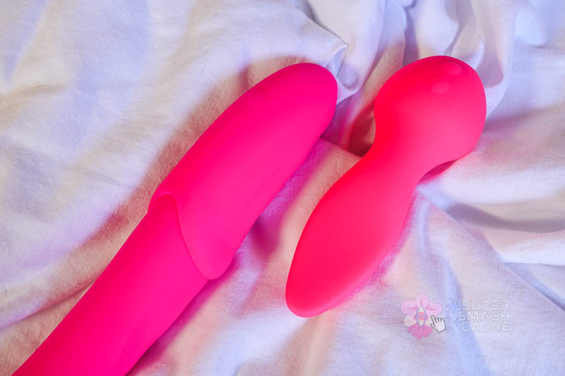 Review: the Gyrating Flicker tongue vibrator SERIOUSLY spins 11 Cal Exotics Gyrating Flicker licking tongue vibrator vs. Marvelous Flicker length comparison