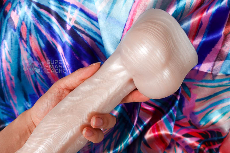 dee's big daddy dakota XL uncut dildo with big smooth balls