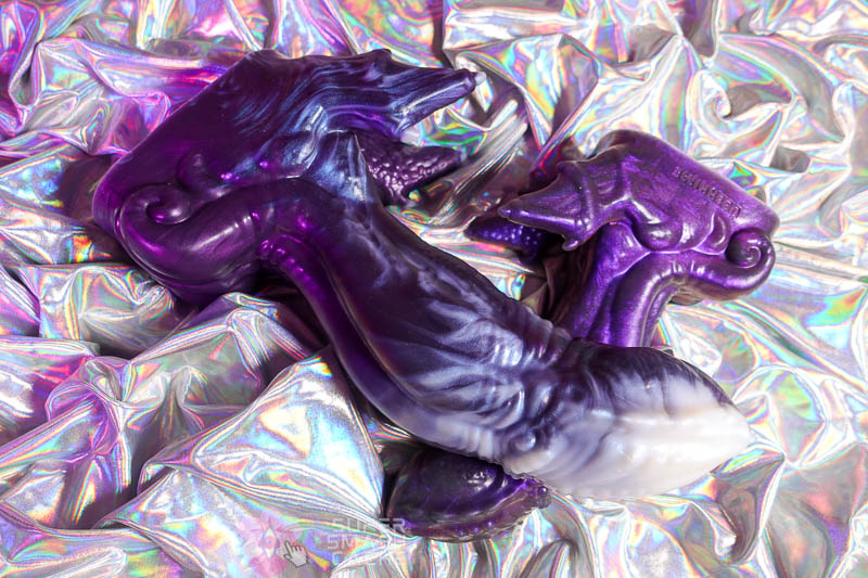 Uberrime Cthulhu Review: Huge Monster Dildo with Baseball Bat Girth 12 Uberrime Cthulhu eldritch monster fantasy dildo medium vs. large