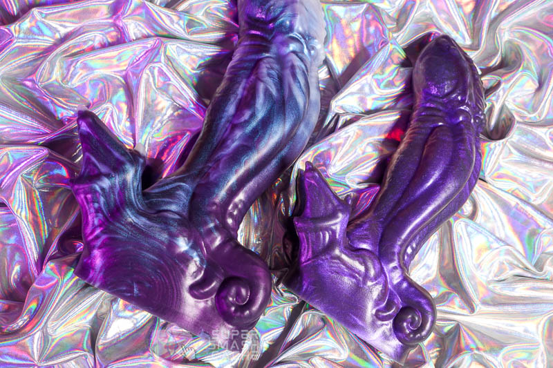 Uberrime Cthulhu Review: Huge Monster Dildo with Baseball Bat Girth 5 Uberrime Cthulhu monster dildo sizes large and medium