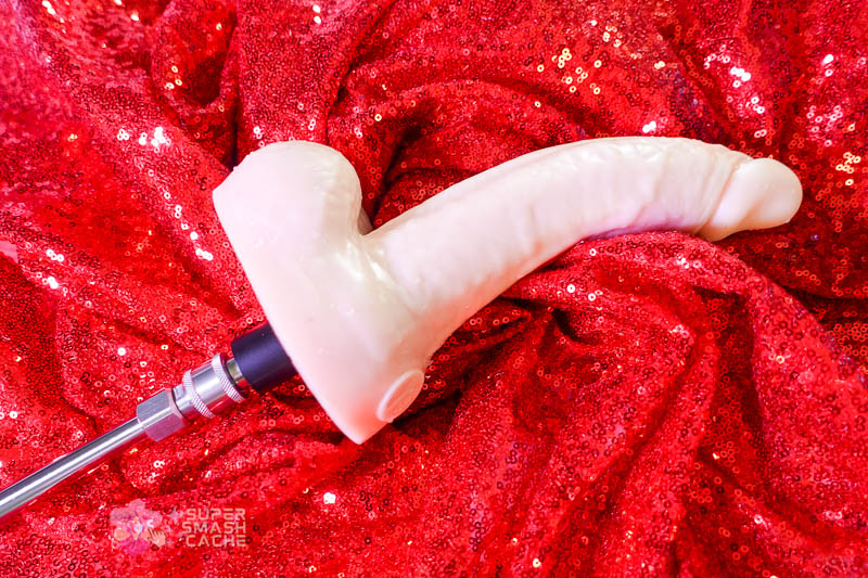 Hismith KlicLock connected to Vac-U-Lock dildo
