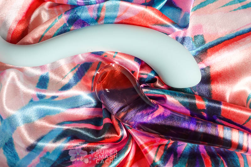VWELL Flex pelvic wand review: ideal beginner sex toy? 10 VWELL Flex silicone wand vs. JimmyJane Dilennia Gama glass dildo