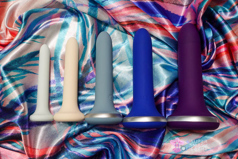 VWELL InMotion kit review: dilators with spinning beads 6 vwell inmotion dilators from smallest to largest