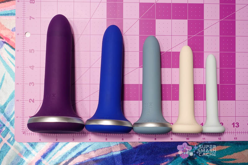 VWELL InMotion kit review: dilators with spinning beads 9 vwell inmotion dilator kit measurements
