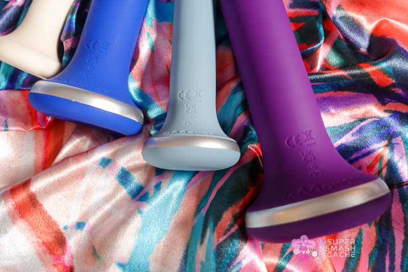 all of the vwell inmotion dilators have flared bases, making them safe for anal use