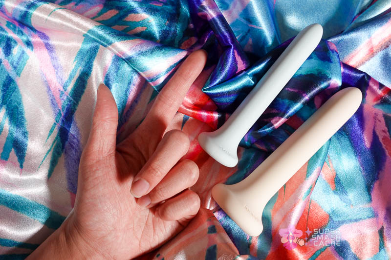 vwell inmotion step 1 dilator size comparison to finger
