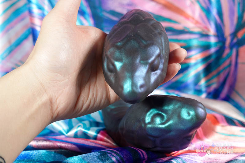 6 Silicone Double Dildos for Body-Safe DP (2026 Edition) 26 shimmery snake head double dildo