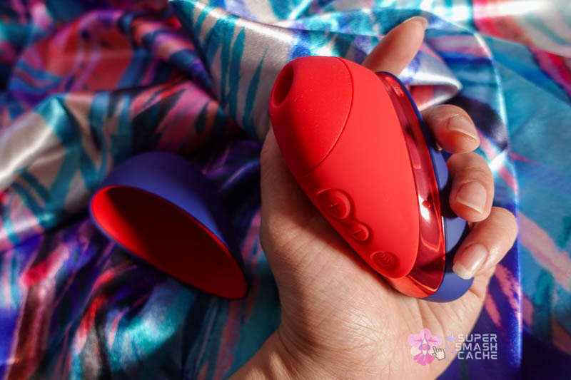 Is the Womanizer Next Liberty clitoral massager worth it? 8 Womanizer Next Liberty side view in hand